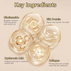 Deep Collagen Serum Silk Peptide Ampoule, Korean Anti Aging Serum for Face with Collagen & Peptide, Moisturizesmproves Elasticity (1.18 Fl.oz / 35ml)