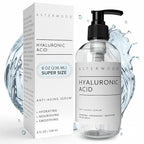 Asterwood Hyaluronic Acid Serum for Face - Plumping, Anti-Aging, Hydrating - Fragrance-Free - 8 Fl Oz