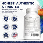 Ultra Human Daily Wellness Support – Heavy Metal Detox Cleanse, with Zeolite, Shilajit, Organic Chlorella & Spirulina, NAC & Alpha Lipoic. Supports Daily Detox, Cognition, Immune System -(Made in USA)