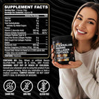 Collagen Peptides Powder for Women & Men 250g | Hydrolyzed Collagen Type I & III with Hyaluronic Acid & Vitamin C Supports Hair, Skin, Nails, Bones & Joints | Gluten-Free | Unflavored 250g