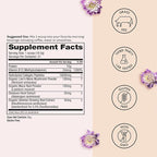Winged Wellness Glow Up AM, Collagen Powder for Women - Morning Beauty Supplement for Glowing Skin with Grass-Fed Hydrolyzed Collagen Peptides, Lion's Mane & Shatavari - 21 Servings, Unflavored