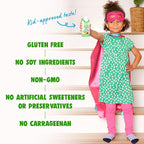 Orgain Organic Kids Nutritional Protein Shake, Chocolate, Healthy Kids Snacks, 8g Dairy Protein, 3g Fiber, 22 Vitamins & Minerals, No Soy Ingredients, Gluten Free, Non-GMO, 8.25 Fl Oz (Pack of 12)