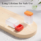 KOVIUU Weekly Pill Organizer Magnetic, Removable Pill Box 7 Day 1 Time a Day, Large Pill Case Travel, Week Once Daily Medication Dispenser, Medicine Container Holder for Supplement Vitamin, White