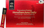 KWANGDONG Premium Korean Red Ginseng Extract - 6-Year Grown, High Ginsenoside Concentration for Immune Support, Fatigue Relief, and Energy Boost - 30 Convenient Daily Packs