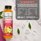 Sant’Anna SanFruit Mixed Fruit Drink 11.15 Fl Oz (12-Pack) | Italian Beverage with Real Juice (Apple, Peach, Orange, Passion Fruit, Banana) | Made with Natural Mineral Water from the Italian Alps | No Added Sugar, No Preservatives