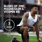 Optimum Nutrition Muscle Recovery and Endurance Supplement for Men and Women, Zinc and Magnesium Supplement, 90 Count