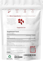 Micro Ingredients Cranberry Supplement for Women | 300 Softgels with Vitamin C & MCT Oil | Cranberry Pills for Women Support Urinary Tract Health*