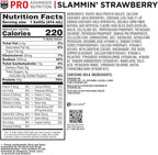 Muscle Milk Pro Series Protein Shake, Slammin' Strawberry, 40g Protein, 14 Fl Oz, 12 Pack