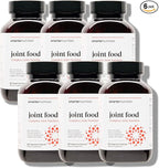 SMARTERNUTRITION Joint Food - Whole-Food Joint Supplement to Support Lubrication & Mobility - Formulated with Collagen Type II, MSM, Vitamin C, Turmeric, Bromelain - 6 Pack[180-Day Supply]