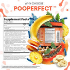 Clean Nutra Prebiotic Postbiotic Digestive Enzymes Gummies with Chicory Root, Boswellia Serrata, Turmeric, and Akkermansia | Pre+Post Probiotics Supplement | 60 Count Gummy | PooPerfect