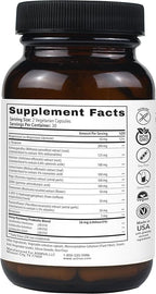 Sleep Harmony - Natural Sleep Supplement with Probiotics, Magnesium, Ashwagandha, Chamomile, GABA, Melatonin - Non-Habit Forming Supplement for Relaxation, Stress Relief, Better Sleep Aid