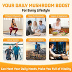 15 in 1 Mushroom Complex Gummies & Ashwagandha Gummies 3000 mg - Lions Mane, Reishi, Turkey Tail & More | Mushroom Supplement for Cognitive Function, Focus & Memory | Raspberry Gummies| Sugar-Free
