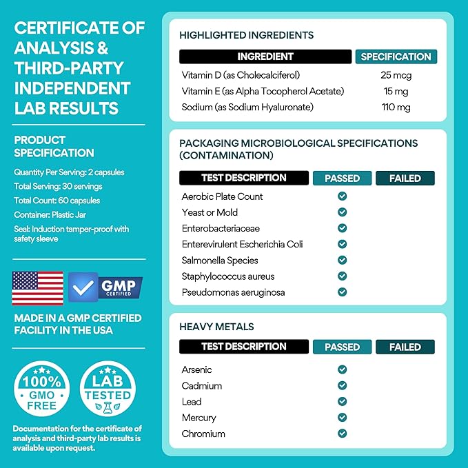 VoomVaya Slippery – Vaginal Dryness Relief for Women Over 40 – Vaginal Moisturizer with Slippery Elm for Women to Support Vaginal Moisture – 60 Capsules