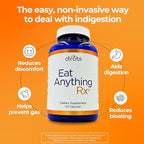 Dirobi Eat Anything Xylose Isomerase Fructose Malabsorption Enzymes, FODMAP Supplement, Digestive Enzymes for Better Lactose, Fat, Protein & Carbohydrate Digestion Gas & Bloating Relief 60 Capsules