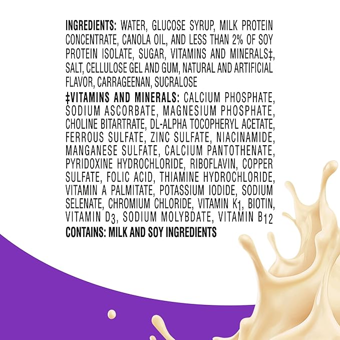BOOST Women Balanced Nutritional Drink, Very Vanilla, 8 fl oz (Pack of 24)