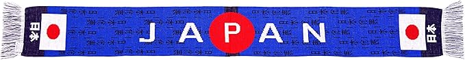 Japan Nippon Soccer Knit Scarf