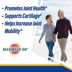Glucoflex Glucosamine & Chondroitin Sulfate with MSM, 24 Hour Joint Support, Healthy Bones, Supports Healthy Mobility, 30 Servings, 120 Count