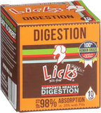Licks Pill Free Dog Digestion - Dog Gut Health and Gas Relief - Bloating Relief and Digestion Supplement for Dogs - Dog Health Supplies - Gel Packets - 10 Use
