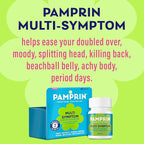 Pamprin Multi-Symptom Formula, with Acetaminophen, Menstrual Period Symptoms Relief including Cramps, Pain, Bloating, and Irritability 40 Caplets