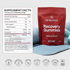 For Wellness Recovery Gummies Restore | Tart Cherry Energy Supplements with Electrolytes for Muscle Soreness, Post-Workout Performance & Recovery | Vegan, Non-GMO, 30 Count
