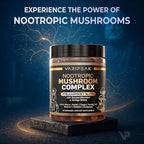 9-In-1 Nootropic Mushroom Gummies | With Lion's Mane, Reishi, Chaga, & More | Enhanced with Bacopa Monnieri & Gingko Biloba | For Focus & Memory | 90 Ct | Sugar Free & Vegan | for Men and Women