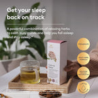 Calm & Sleep Syrup Supplement, Naturally Reduce Stress and Improve Sleep with Valerian Root, Hops Flower Extract, and Passionflower - 6.7oz