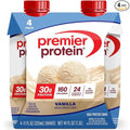 Premier Protein Shake, Vanilla, 30g Protein, No Added Sugar, 24 Vitamins & Minerals to Support Immune Health, 11 fl oz, 4 Pack