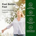 Flora - Enzyme Blend of Seven Vegetarian Enzymes, Supports Optimal Digestion of Proteins, Fast, Carbs, Fiber and Complex Sugars, Provides Relief from Lactose Intolerance, 60 Vegetarian Capsules
