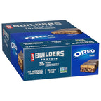 CLIF BUILDERS Protein Bars - OREO-Flavored - 20g Plant Based Protein - Gluten Free - Non-GMO - Low Glycemic - No Artificial Sweeteners - 2.4 oz. (12 Pack)