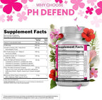 Clean Nutraceuticals Vaginal Probiotics for Women with Cranberry, D-Mannose, Prebiotics, pH Balance Support, Feminine Health, Urinary Tract Cleanse – Capsule Alternative to Gummies – 60 Count