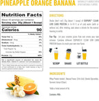 Isopure Clear Whey Isolate Protein Powder, Lactose Free, Gluten Free, Naturally Flavored, Pineapple Orange Banana, 20g Protein Per Serving, 14.1 Oz, 16 Servings (Packaging May Vary)
