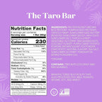 ALOHA Organic Plant Based Protein Bars | The Taro Bar - Special Edition | 6 Count, 1.98oz Bars | Vegan, Low Sugar, Gluten Free, Paleo, Low Carb, Non-GMO, Stevia Free, Soy Free, No Erythritol