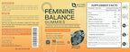 Feminine Balance Gummies, Probiotics Gummies for Women - pH Balance, Odor Control, Vaginal Flora & Digestive Health - Vaginal Probiotic with Vitamin C for Immune, Hawaiian Pineapple Flavor, 90 Gummies