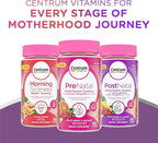 Centrum Morning Sickness Relief Gummies, Citrus Ginger Flavor - 60 Count, Up to 60 Day Supply