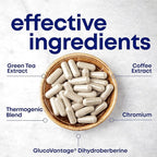 her own Boost, Helps Boost Energy, Supports Metabolism, Proprietary Thermogenic Blend, Green Tea Leaf Extract, Gluten and Soy Free, Vegan, 60 Capsules, 30 Servings, Small, Multi