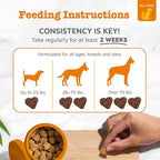 Zesty Paws Hip and Joint for Dogs, Glucosamine for Dogs Hip and Joint Supplement with Chondroitin, MSM, Vitamins C & E - Bacon, 90 Count (Pack of 2)