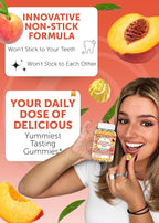 Lunakai USA Made Calcium Magnesium Zinc Gummies with Vitamin D3 & K2 – Delicious 5-in-1 Supplement for Daily Bone, Muscle & Immune Support for Women, Men & Kids, 60ct