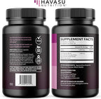 Saw Palmetto for Women with Biotin 5000mcg - Powerful DHT Blocker to Support Hair, Skin, and Nail Health - 60 Count - Vegan, Non-GMO Vitamin for Stronger, Fuller Looking Locks - 1 Month Supply