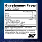 GAT SPORT Essentials Omega-3 Purified Fish Oil, 90 Softgels