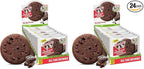 Lenny & Larry's Complete Protein Cookie,[Big Time Brownie],Chewy Soft Baked,16g Plant Protein,Vegan,Non-GMO,High Fiber,[2 Ounce] Cookie,(Pack of 24)