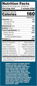 Vega Organic All-in-One Vegan Protein Powder, Chocolate - Superfood Ingredients, Vitamins for Immunity Support, Keto Friendly, Pea Protein for Women & Men, 13.2 oz (Packaging May Vary)