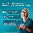 PUREHEALTH RESEARCH Joint Support NEM Eggshell Membrane with Boswellia Extract, Calcium & Turmeric, 60 Capsules