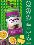 Nature's Truth Passion Gummies | Horny Goat Weed with Maca for Women | 60 Count | Passion Punch Flavor | Vegan, Non-GMO & Gluten Free