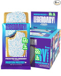 Legendary Foods 22g Protein Pastry 0g Added Sugar, Low Carb, Gluten Conscious, Keto Snack, Ideal for Glucose Management, Includes Whey Protein Isolate, 8 Pack Frosted Blueberry