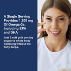 Carlson - Super Omega-3 Gems, 1200 mg Omega-3 Fatty Acids with EPA and DHA, Wild-Caught Norwegian Fish Oil Supplement, Sustainably Sourced Capsules 300 Softgels