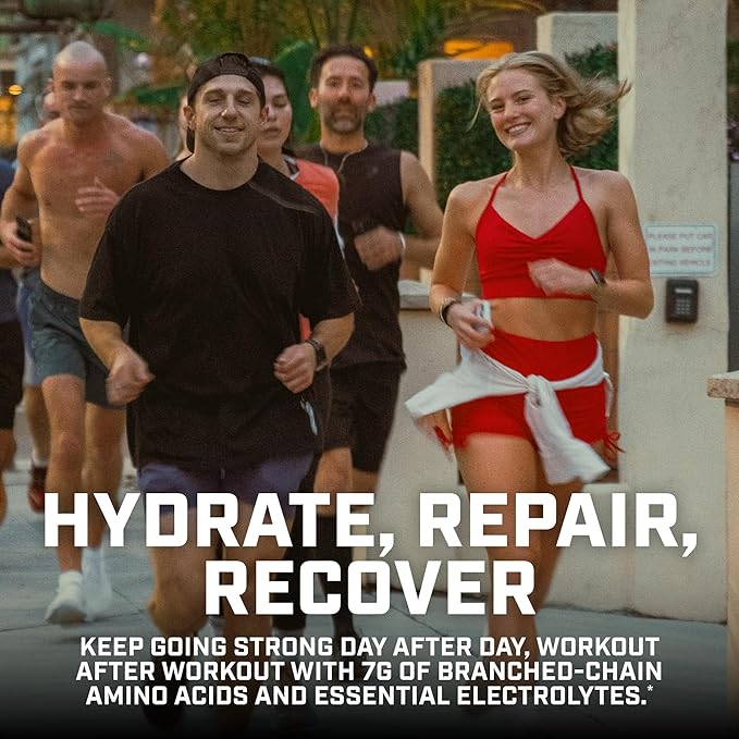 Xtend Original BCAA Powder, 7g BCAAs and 2.5g L-Glutamine for Muscle Recovery Hydration and Lean Muscle, Sugar Free Intra and Post Workout Drink with Electrolytes, Freedom Ice, 30 Servings