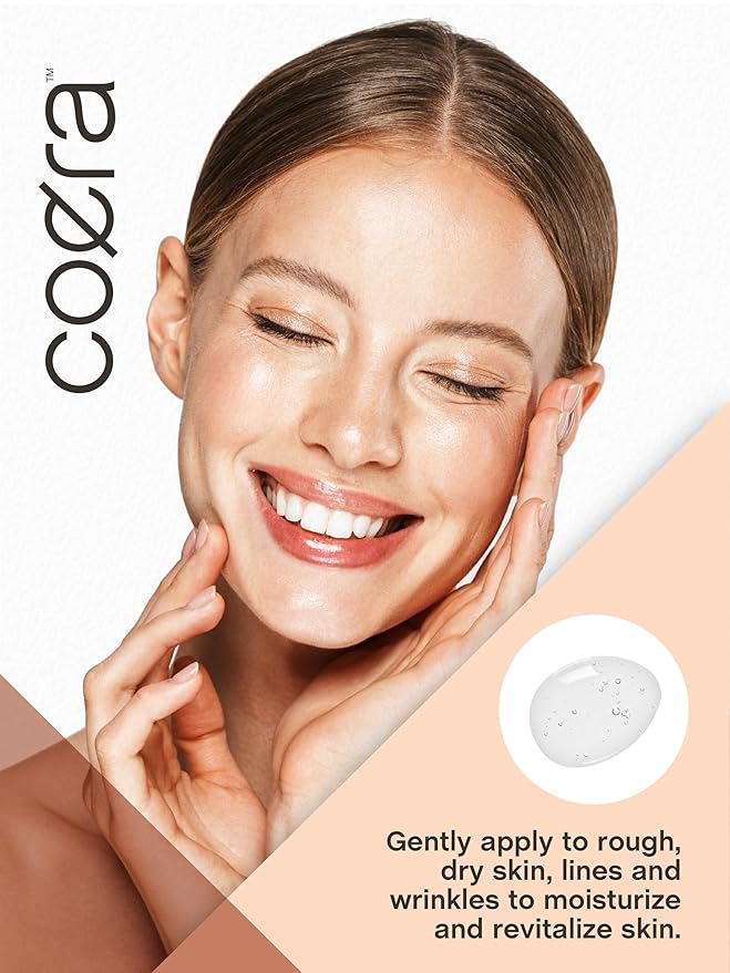 Coera Collagen Peptides | 4 fl oz | Face Serum with Verisol | Professional Strength Formula for Women | Free of Parabens, SLS, & Fragrances | Packaging May Vary