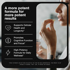 Toniiq Liposomal NAD+ and Resveratrol Supplement - 1500mg Ultra High Strength NAD Supplement - Clinically Studied Ingredients with Patented RiaGev-WS™, Resveratrol, and Niacin - 60 Capsules