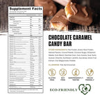 Ambrosia Planta - Plant-Based Protein Powder 20g | Dairy Free Vegan Protein Powder with BCAA Amino Acids | Keto-Friendly, No Added Sugar | 25 Servings | Candy Bar