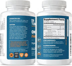 Dr. Tobias Omega 3 Fish Oil 2000mg Triple Strength with 800mg EPA 600mg DHA Per Serving | Fish Oil Omega 3 Supplements for Heart Brain & Immune Support - 60 Softgels (30 Servings)